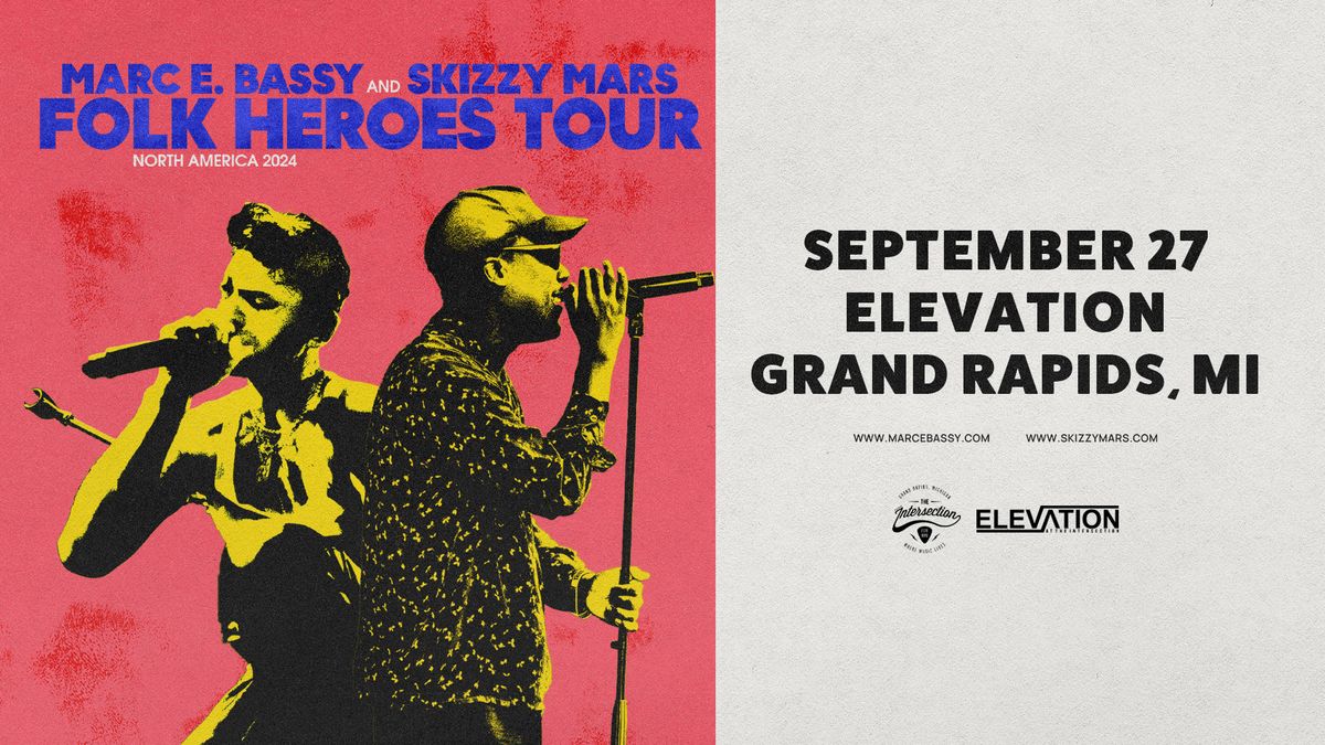 Marc E. Bassy and Skizzy Mars - Folk Heroes Tour at Elevation - Grand Rapids, MI 