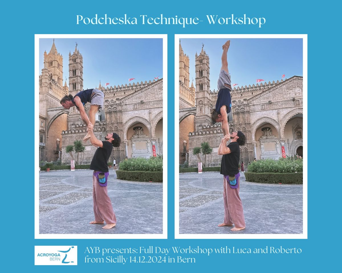 Podcheska Acroyoga Workshop with Luca and Roberto Intensiv day in Bern