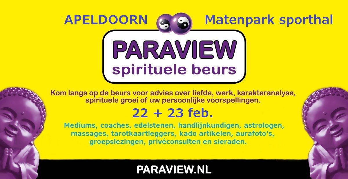 APELDOORN spirituele beurs 22 + 23 feb.