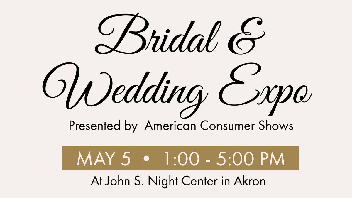 Ohio Bridal  & Wedding Expo