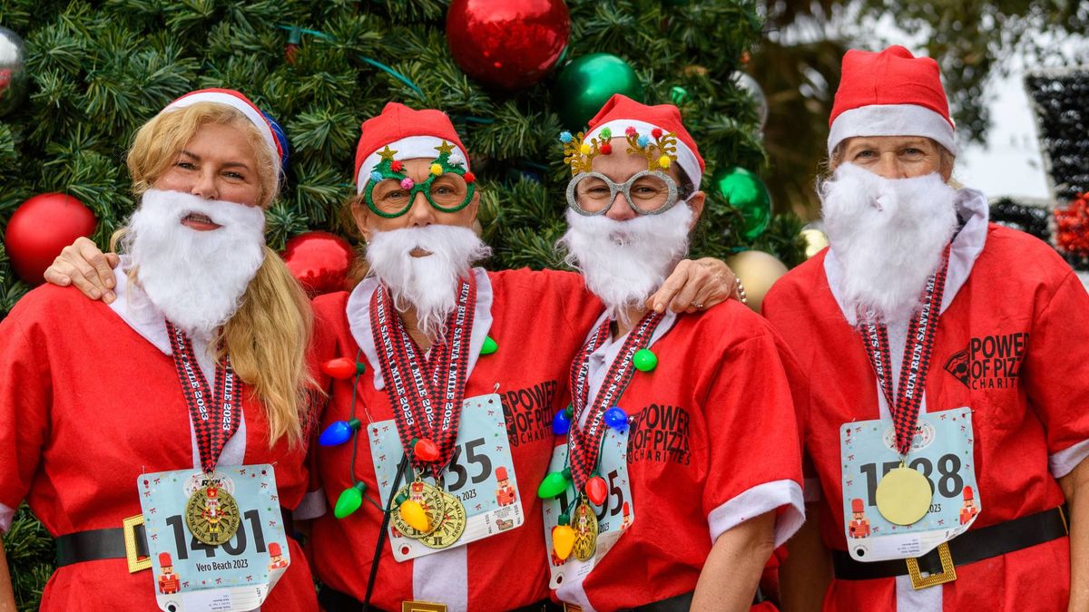 Run Run Santa 1 Mile Vero Beach