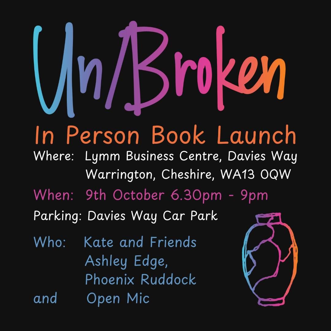 Kate Jenkinson, Un\/Broken - IN-PERSON BOOK LAUNCH