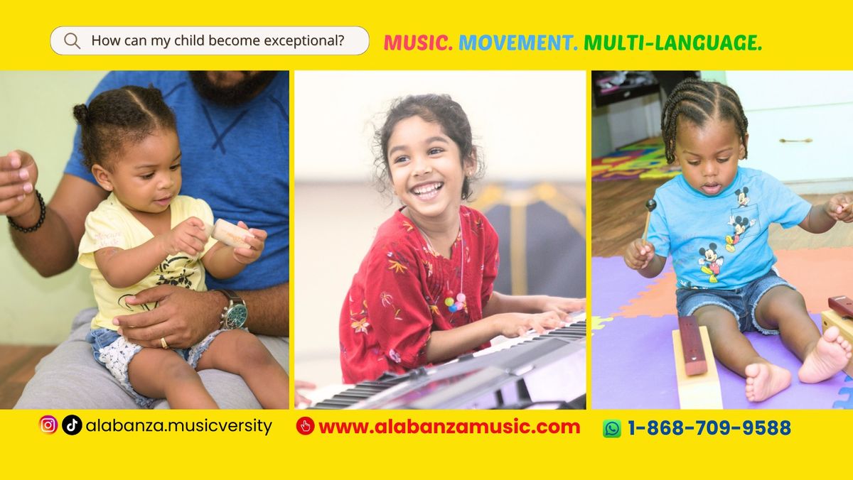 Babies, Tots, Older Kids - Mulitilingual Music & Movement Classes 