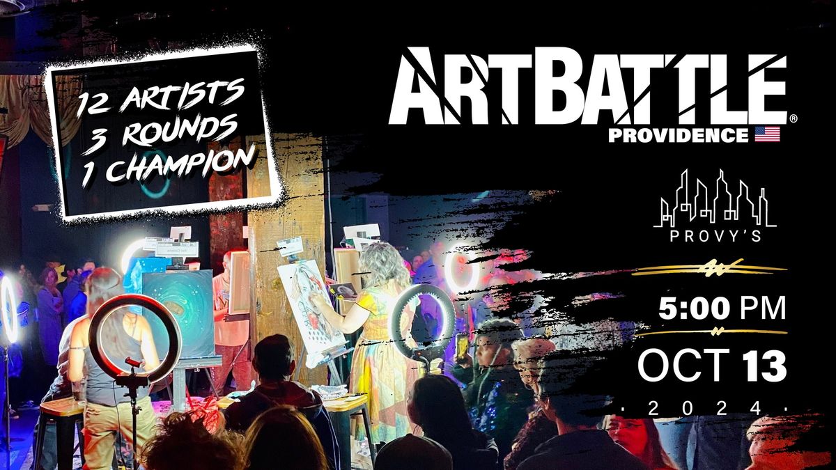 Art Battle Providence - October 13, 2024