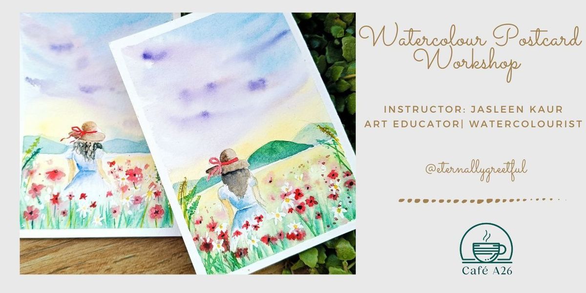 Watercolor Postercard Workshop