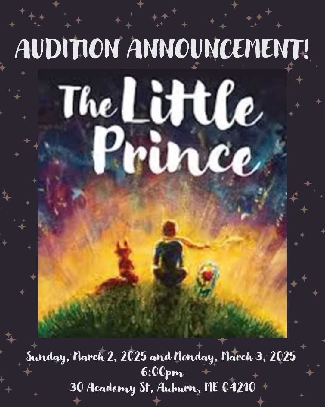 L\/A CLT AUDITIONS for The Little Prince