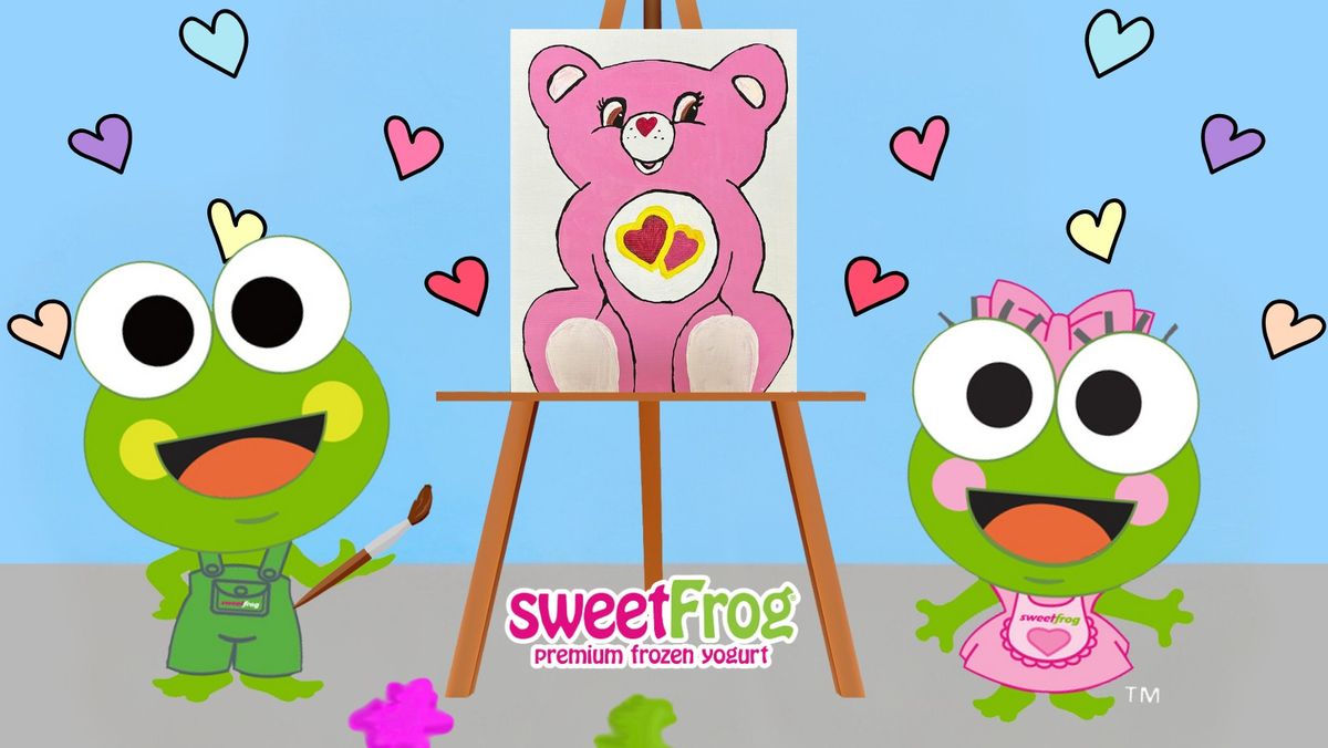 February's Paint Party at sweetFrog Laurel