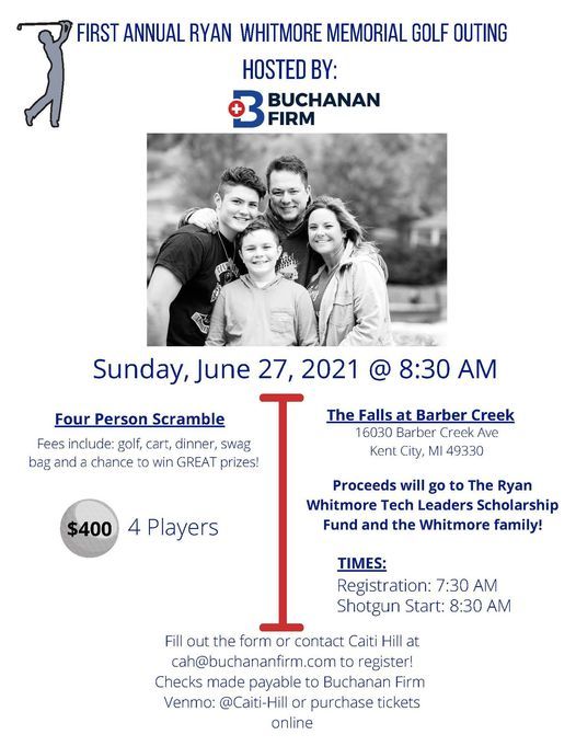 1st Annual Ryan Whitmore Memorial Golf Outing