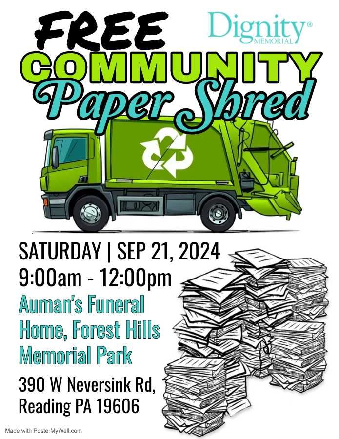 Community Paper Shred Event