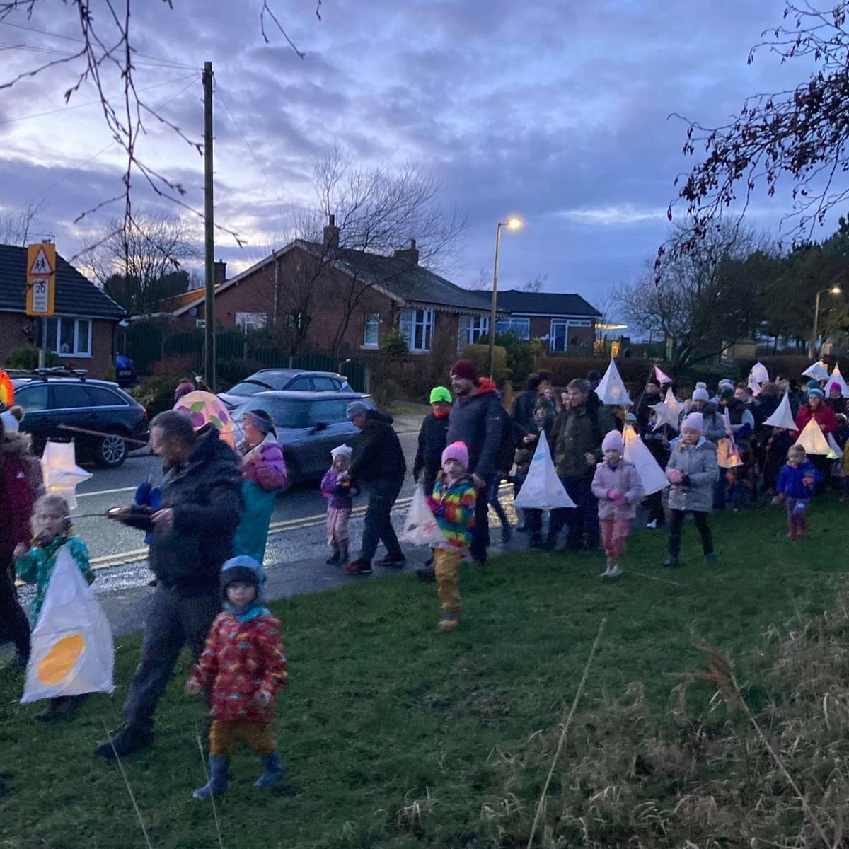 Brinscall lantern parade 2025!