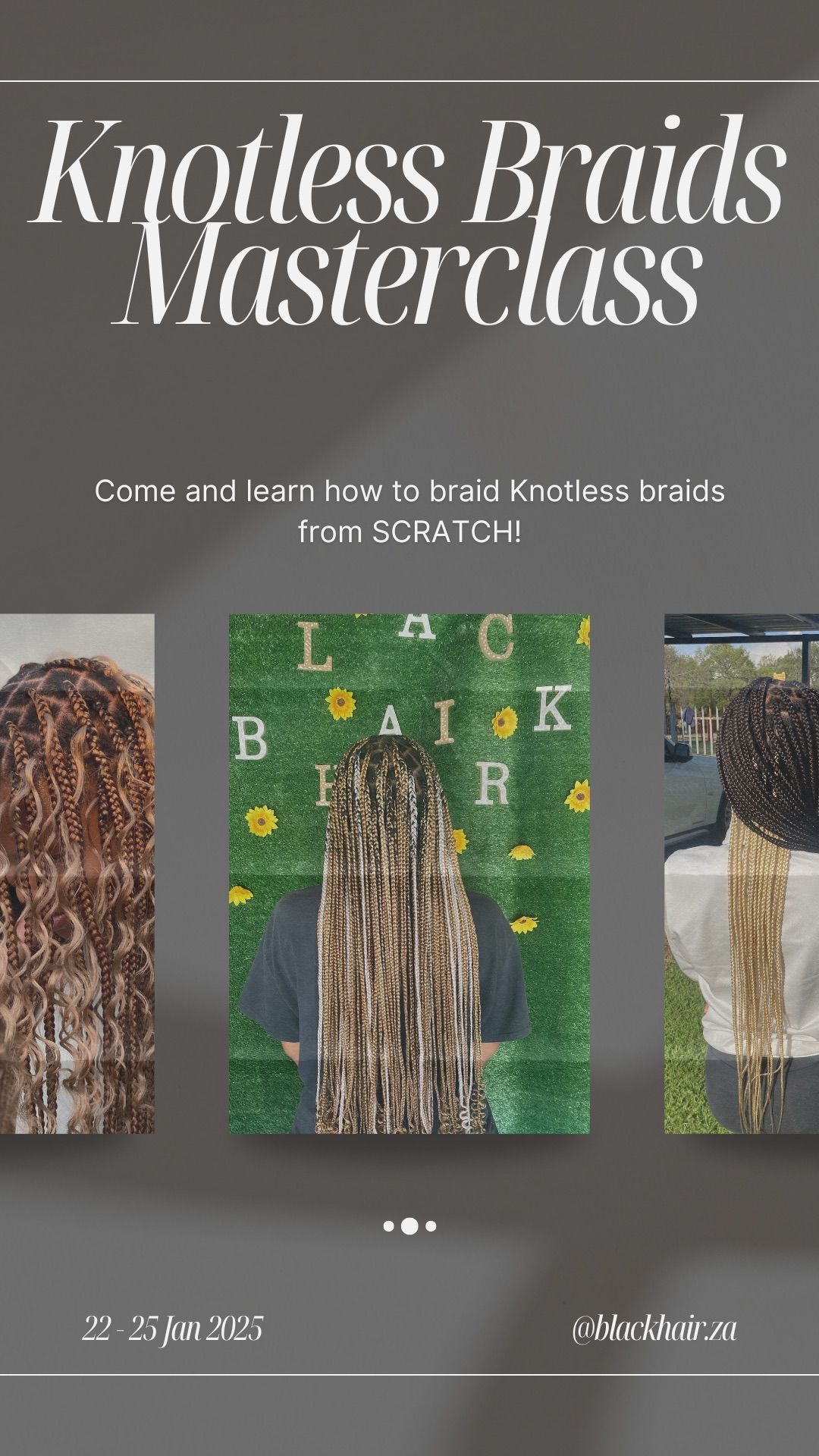 Knotless Braids Masterclass 