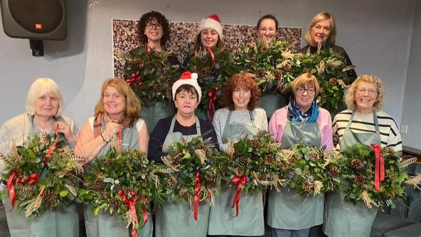 Christmas wreath workshop 