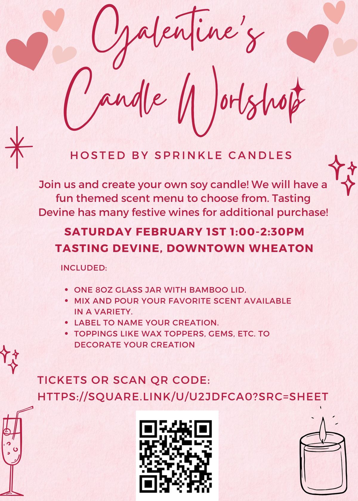 Candle Workshop at Tasting Devine 