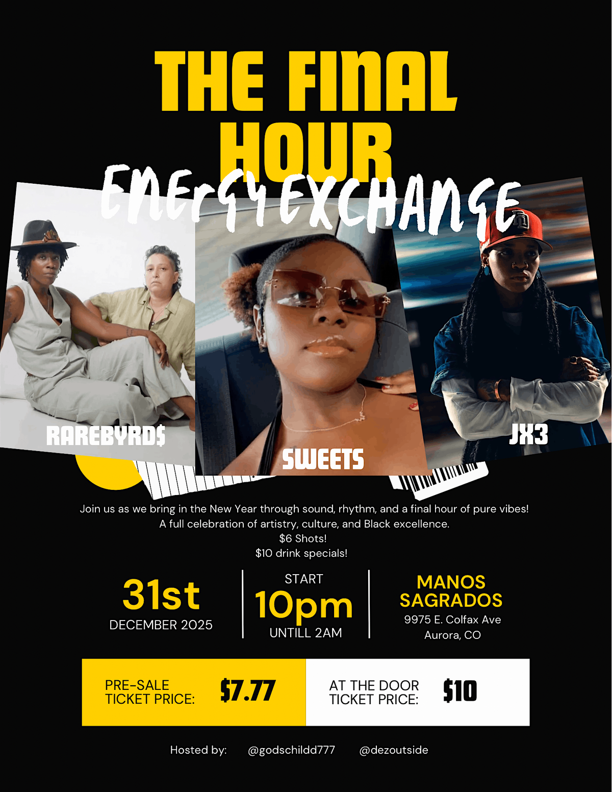 The Final Hour - New Years Eve Celebration & Showcase