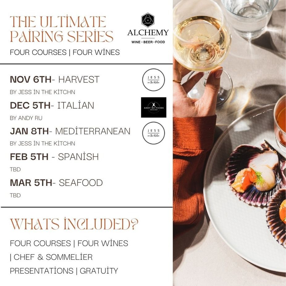 4 Course Wine & Food Pairing 