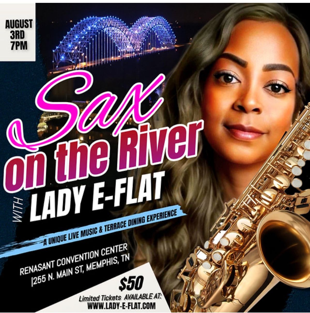 Sax on the River with Lady E-Flat 