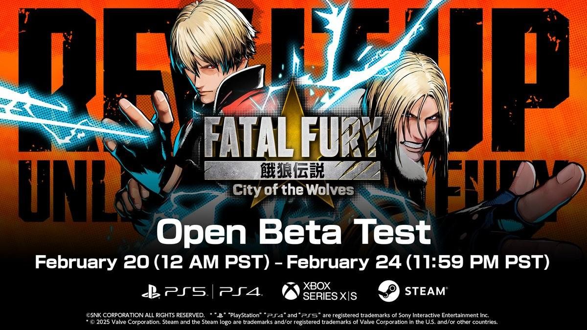 Fatal Fury: City of the Wolves Open Beta