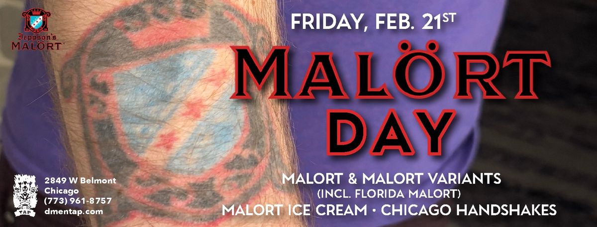 Chicago's Original Malort Day at DMen Tap!