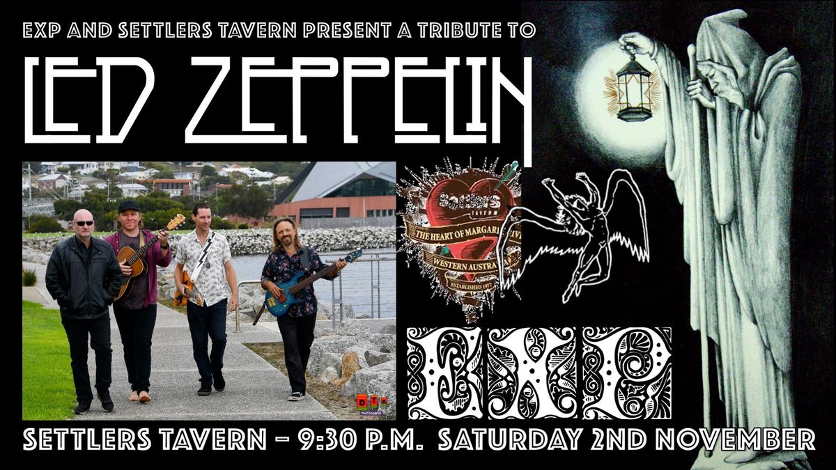 EXP's Led Zeppelin Tribute rocks Settlers Tavern