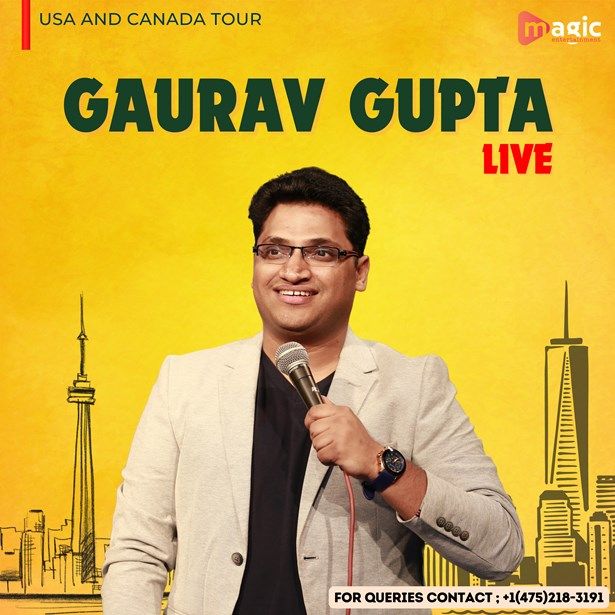 Gaurav Gupta Live Comedy in Dallas 2025