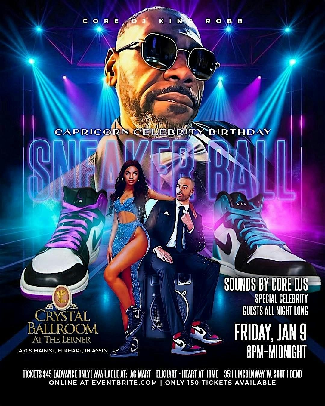 Core Dj King Robb Capricorn Sneaker Ball