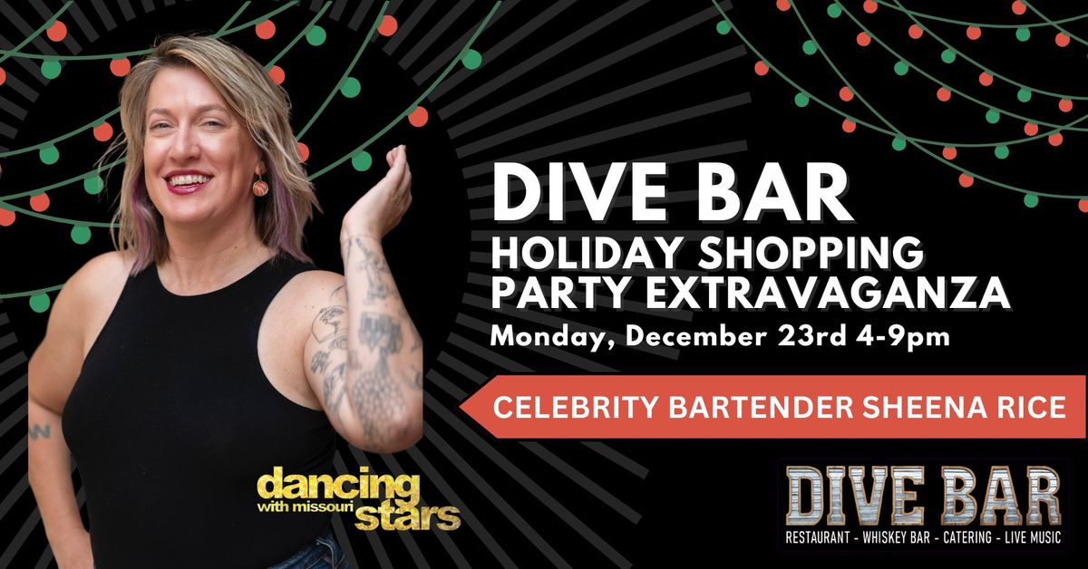 Holiday Shopping Extravaganza featuring celebrity bartender: Sheena Rice