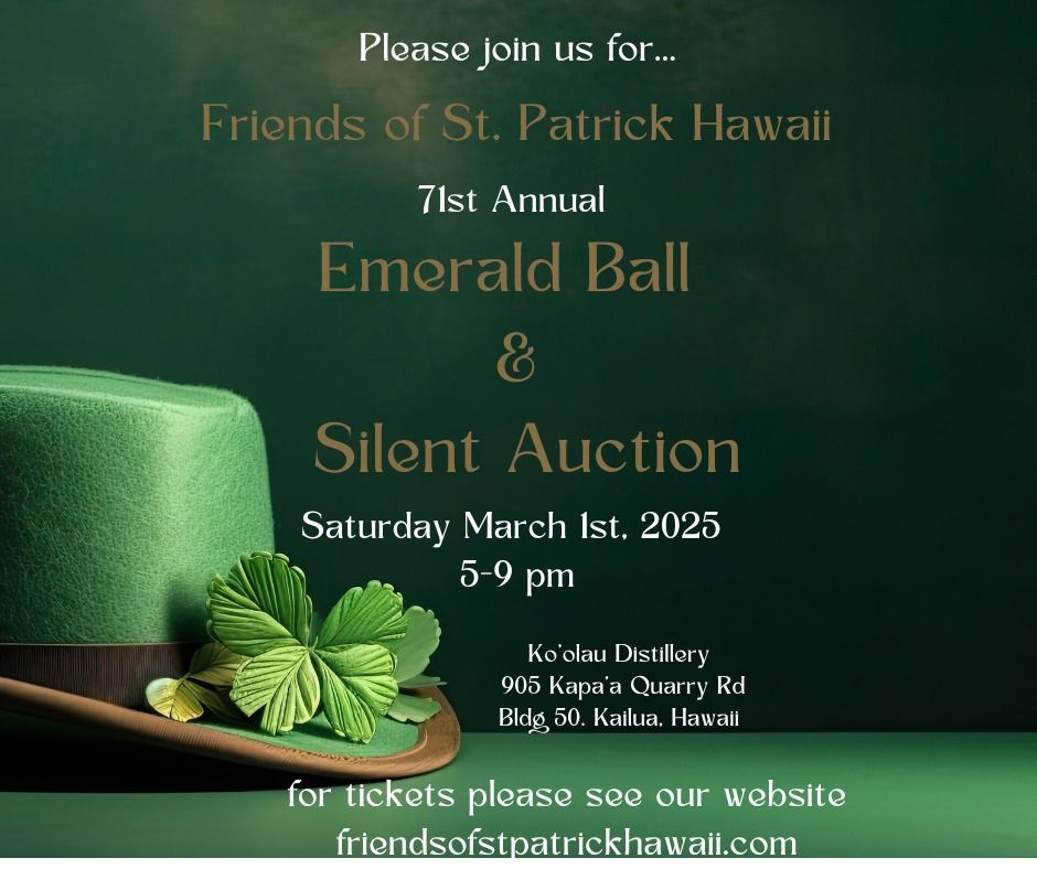 FOSP Hawaii Emerald Ball and Silent Auction