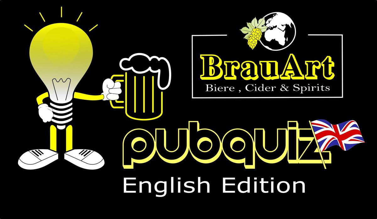 BrauArt - "Pub Quiz" Night - ENGLISH EDITION