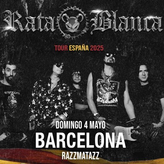 Rata Blanca en Barcelona (Sala Razzmatazz)