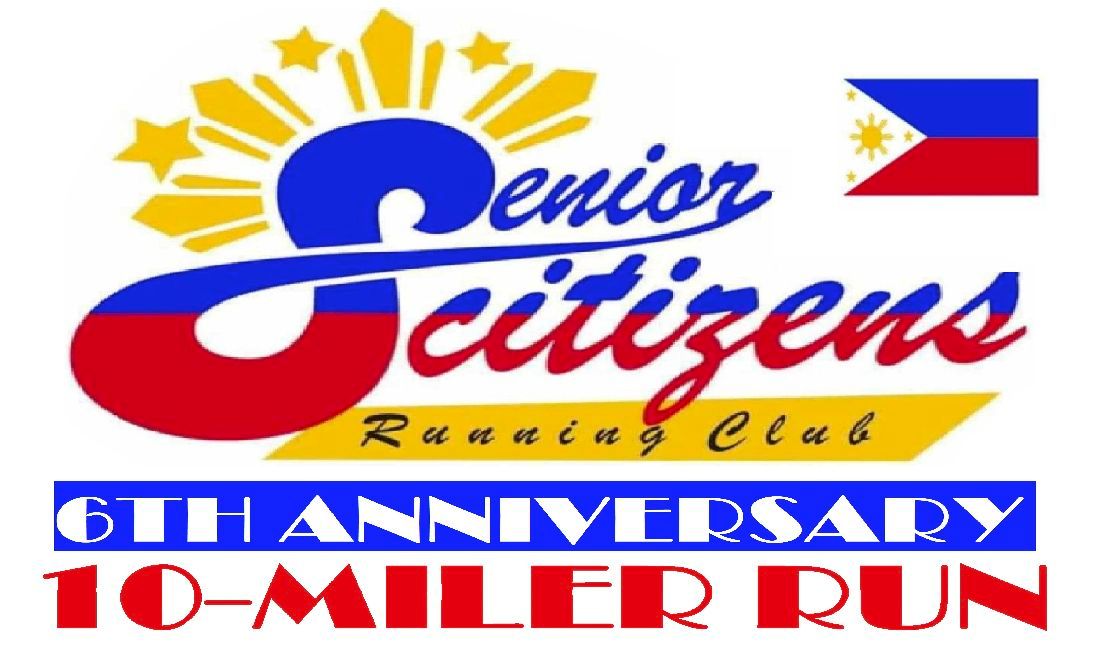 SENIOR CITIZEN RUNNING CLUB 6TH ANNIVERSARY 10-MILER RUN