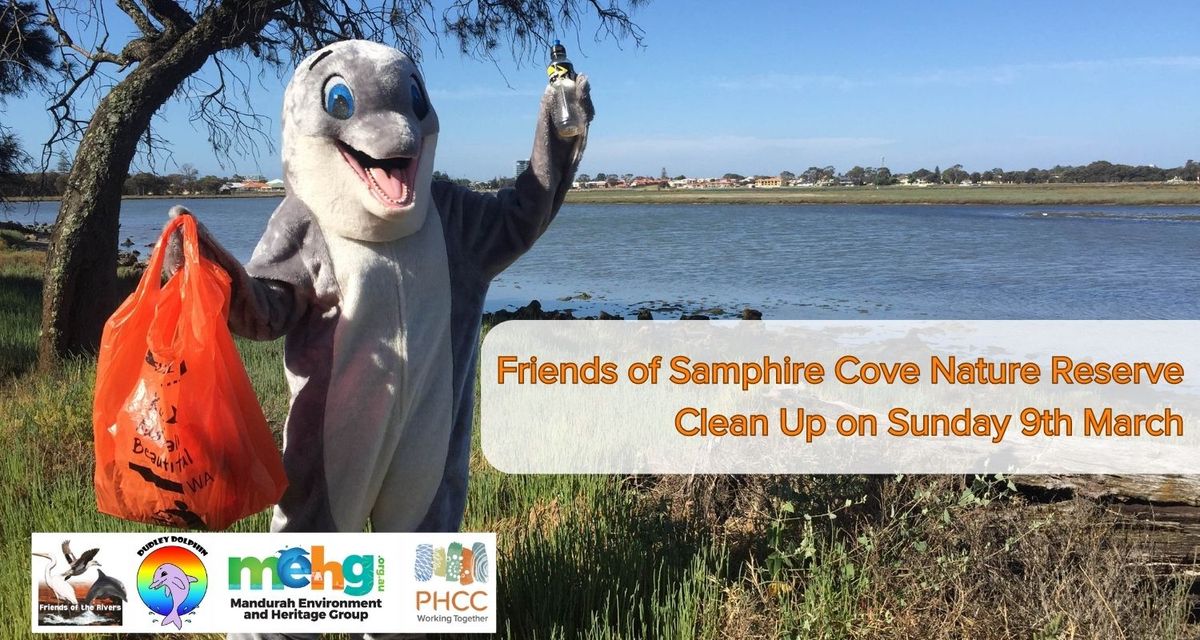 Friends of Samphire Cover Nature Reserve Clean Up