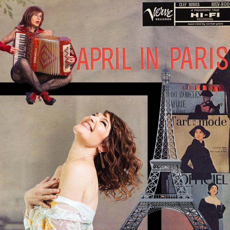 APRIL IN PARIS featuring Shelly Rudolph & Jet Black Pearl