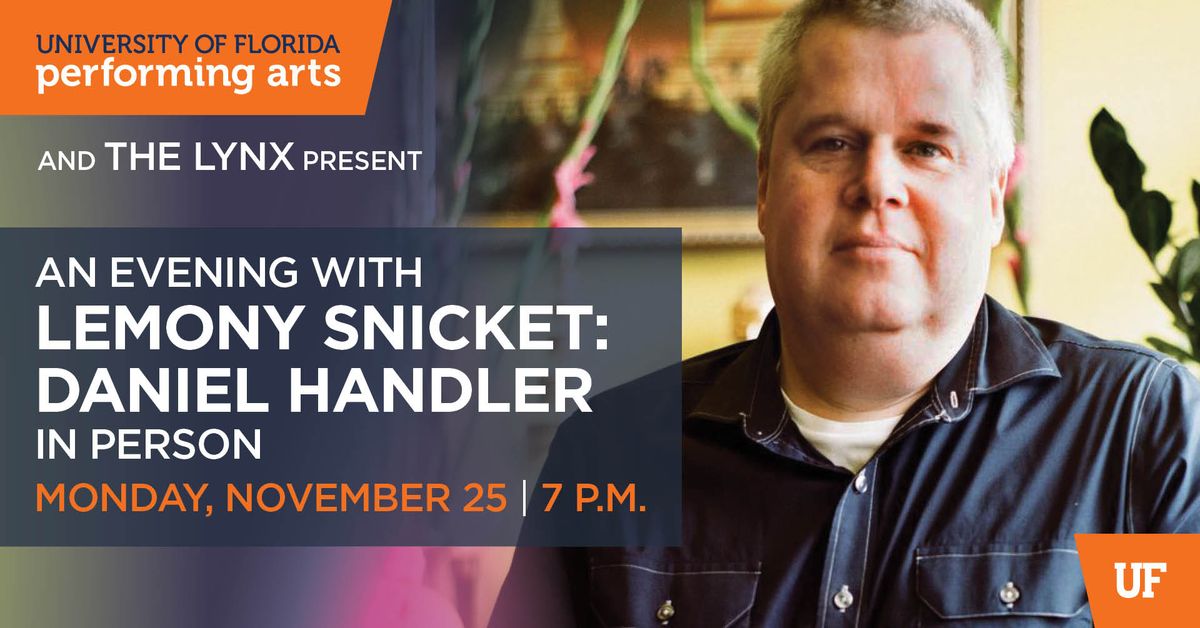 An Evening with Lemony Snicket: Daniel Handler In Person