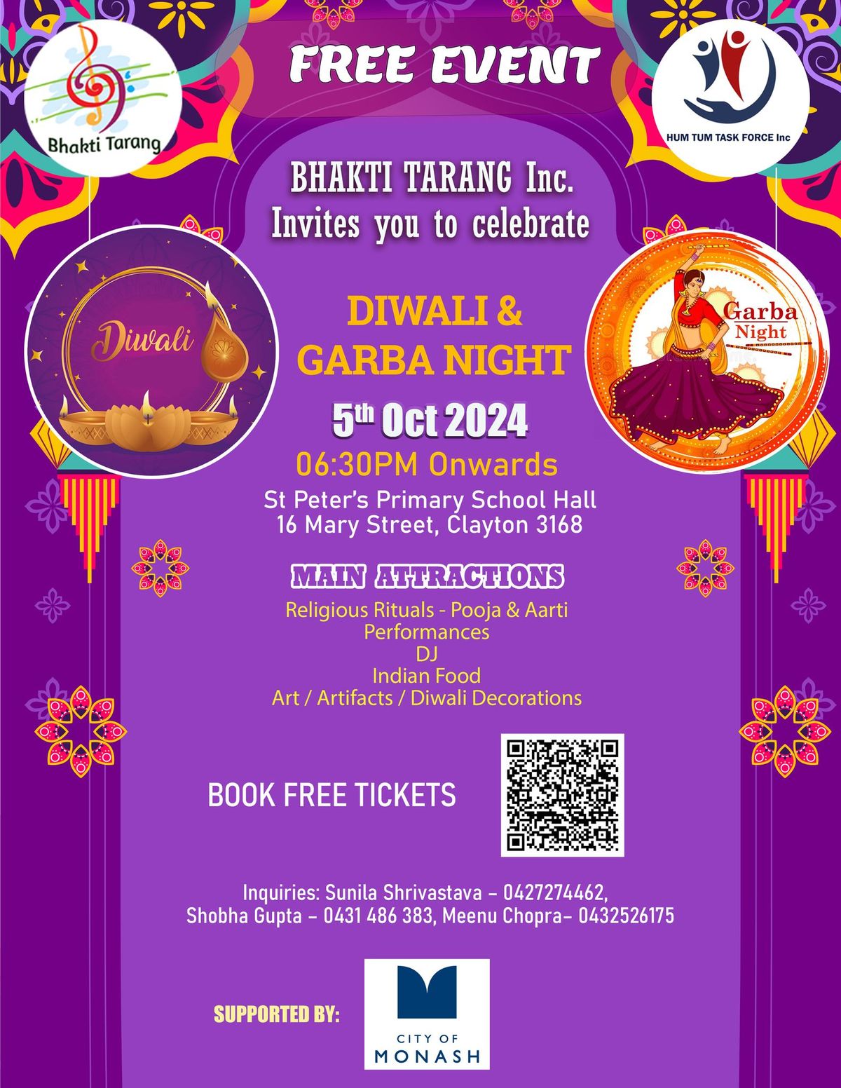 Diwali & Garba Night Celebrations