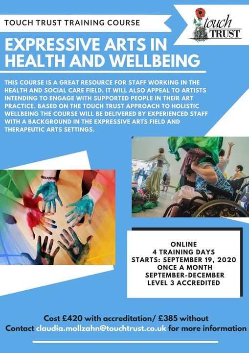 New Expressive Arts in Health and Wellbeing Training