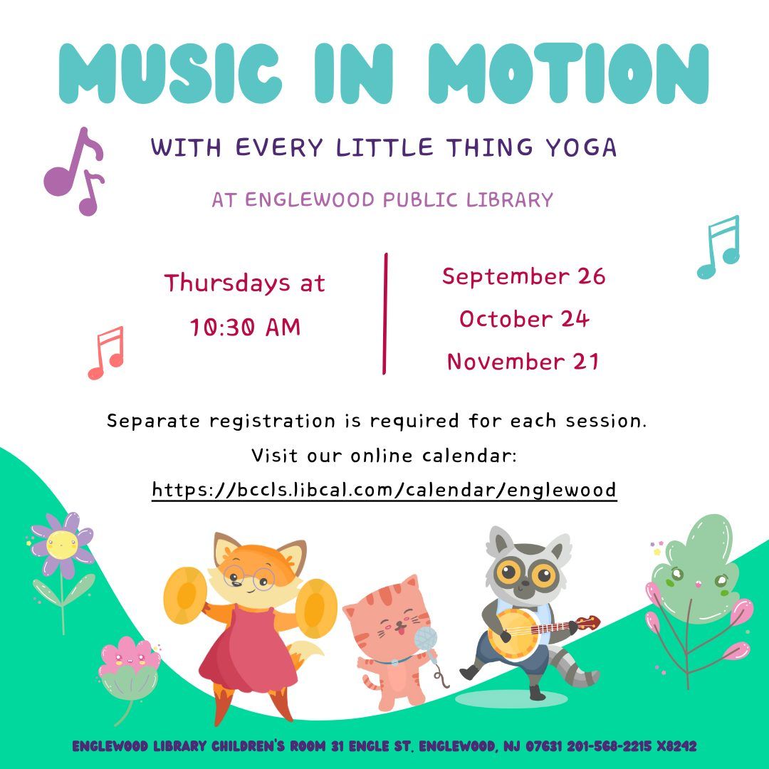 Music in Motion (Ages 1 to 5)