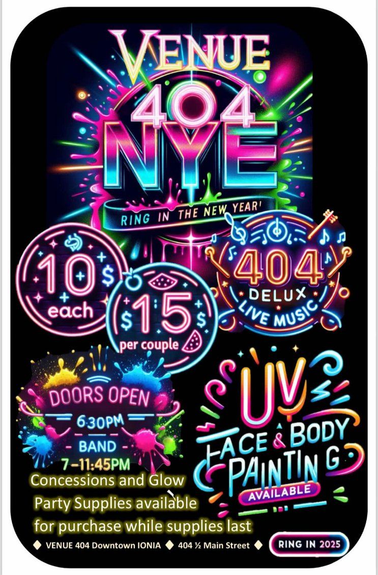 Venue's 404 NYE Party