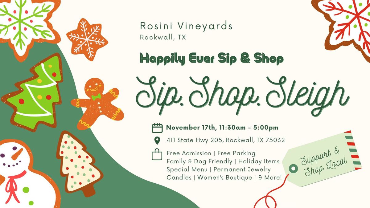 Rockwall Holiday Sip & Shop