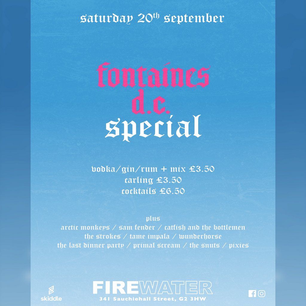 Freshers: Club Fontaines
