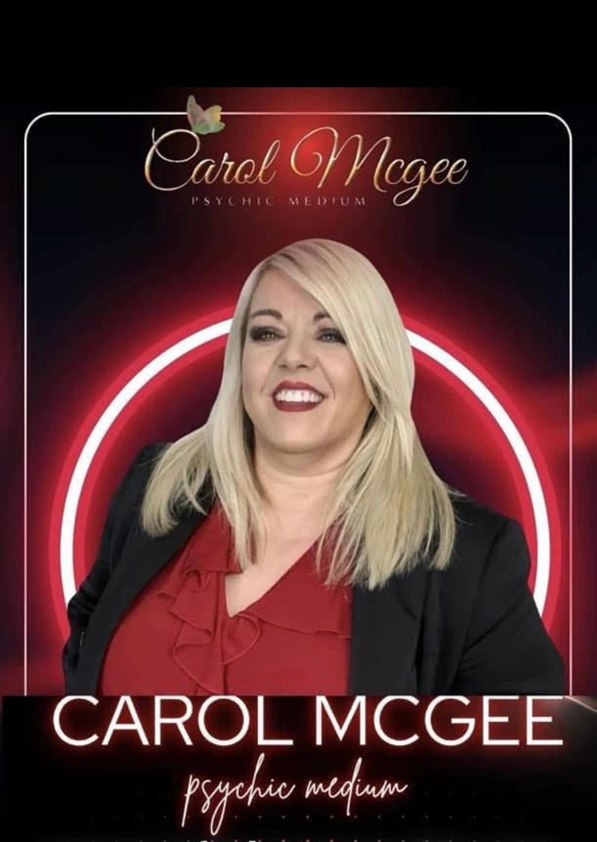 An evening with Carol McGee