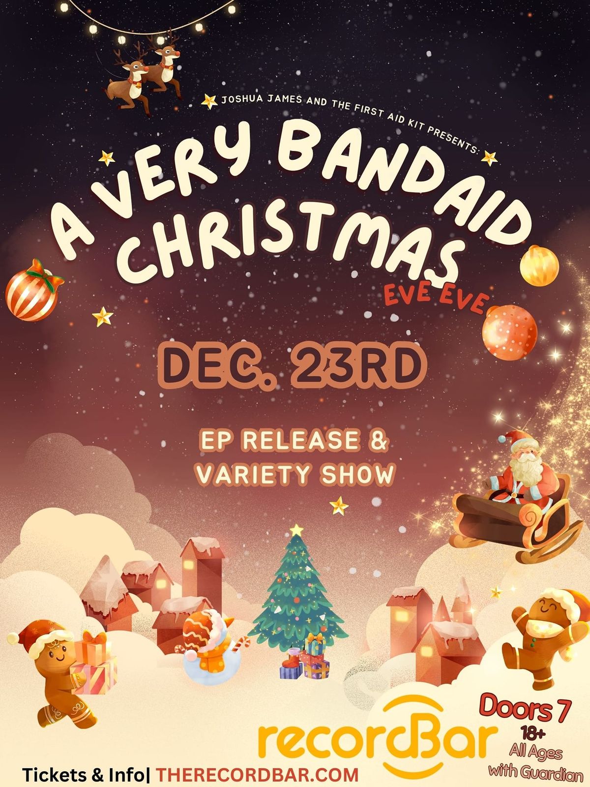 A Very BandAid Christmas Eve Eve EP Release Variety Show