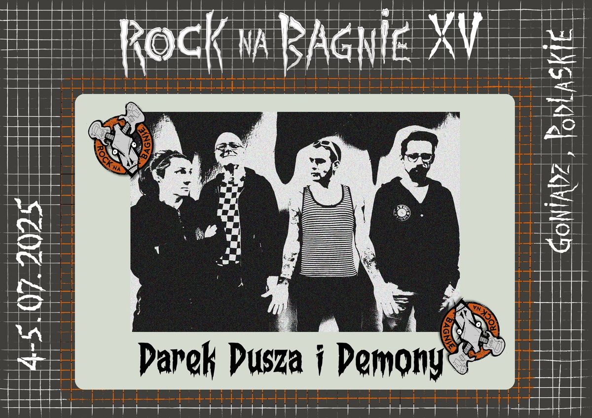 Darek Dusza i Demony premiera p\u0142yty na Rock na Bagnie 2025