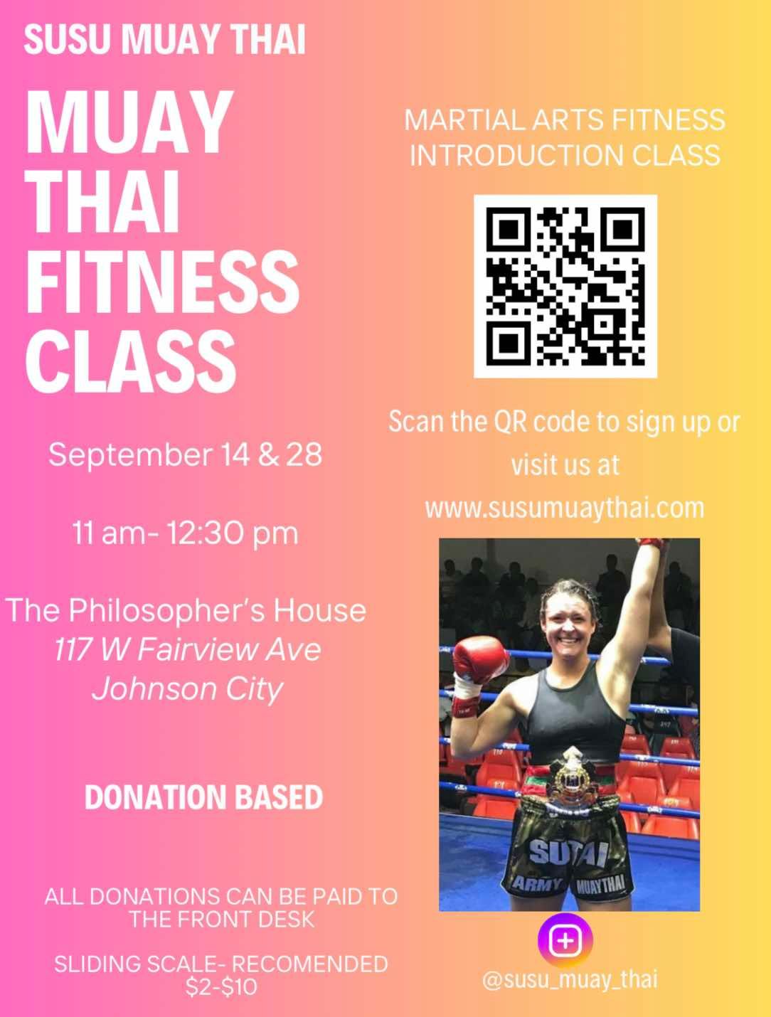 Muay Thai Fitness Class