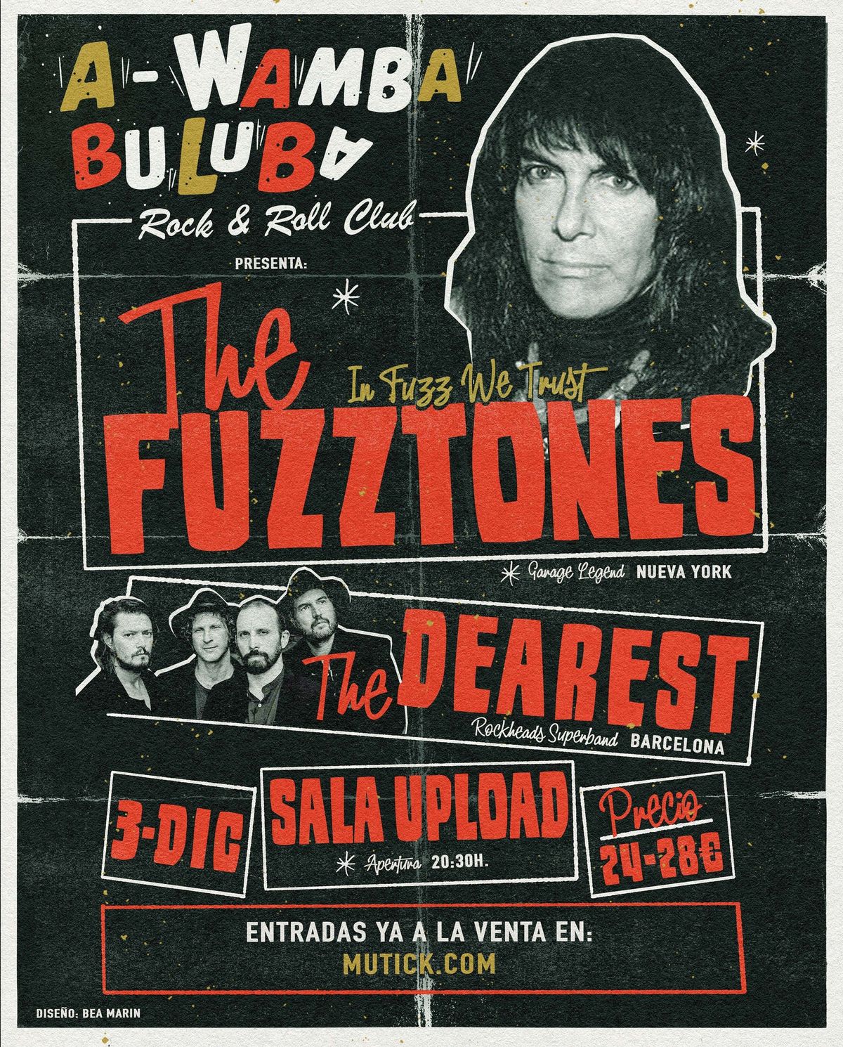 THE FUZZTONES en Sala Upload 