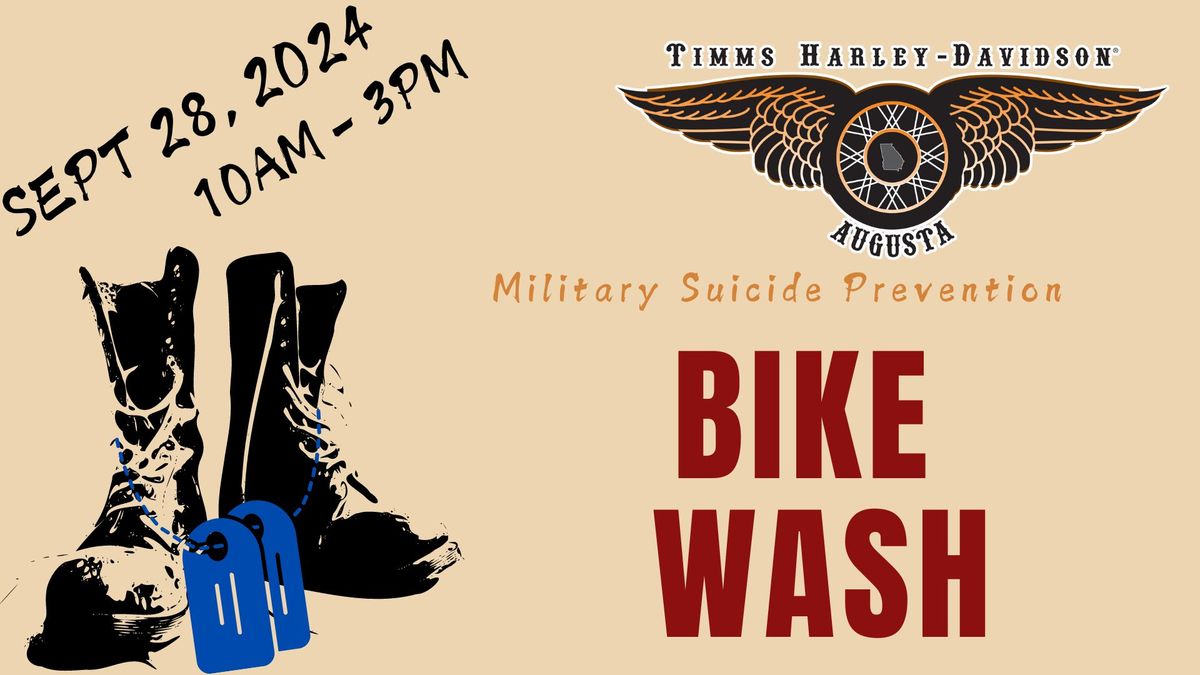 NIOC Bike Wash @ Timms HD Augusta