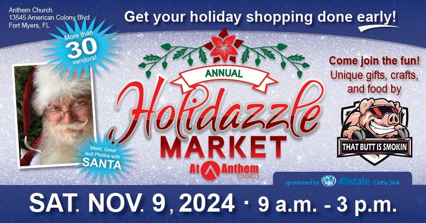 HoliDazzle Market at Anthem Church