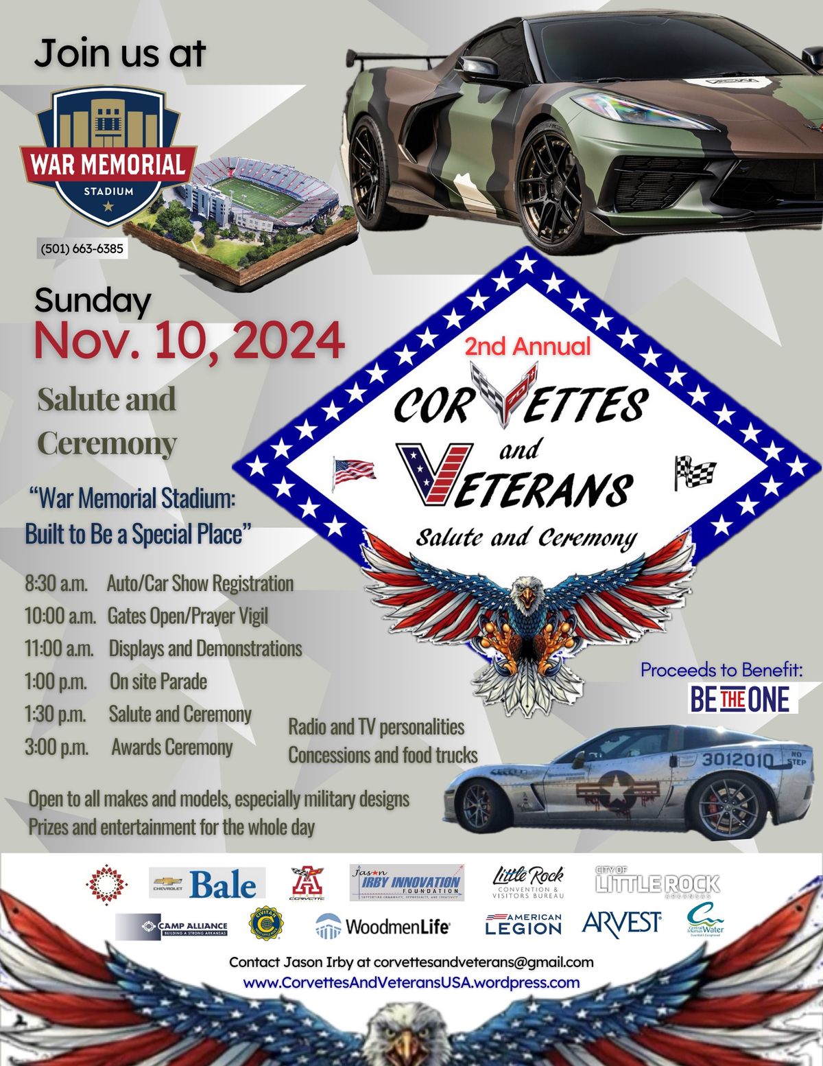 Corvette\u2019s & Veterans Show