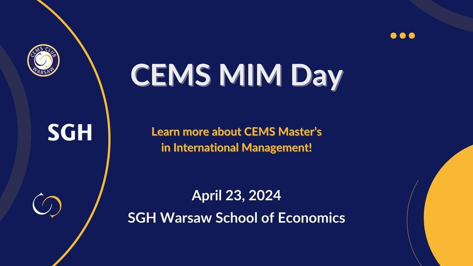 CEMS Master\u2019s in International Management Day