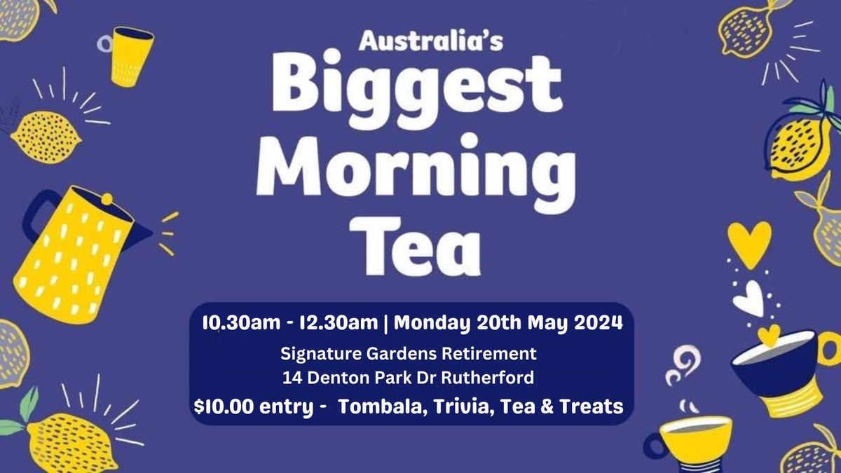 Australia's Biggest Morning Tea @ Signature Gardens Retirement Resort