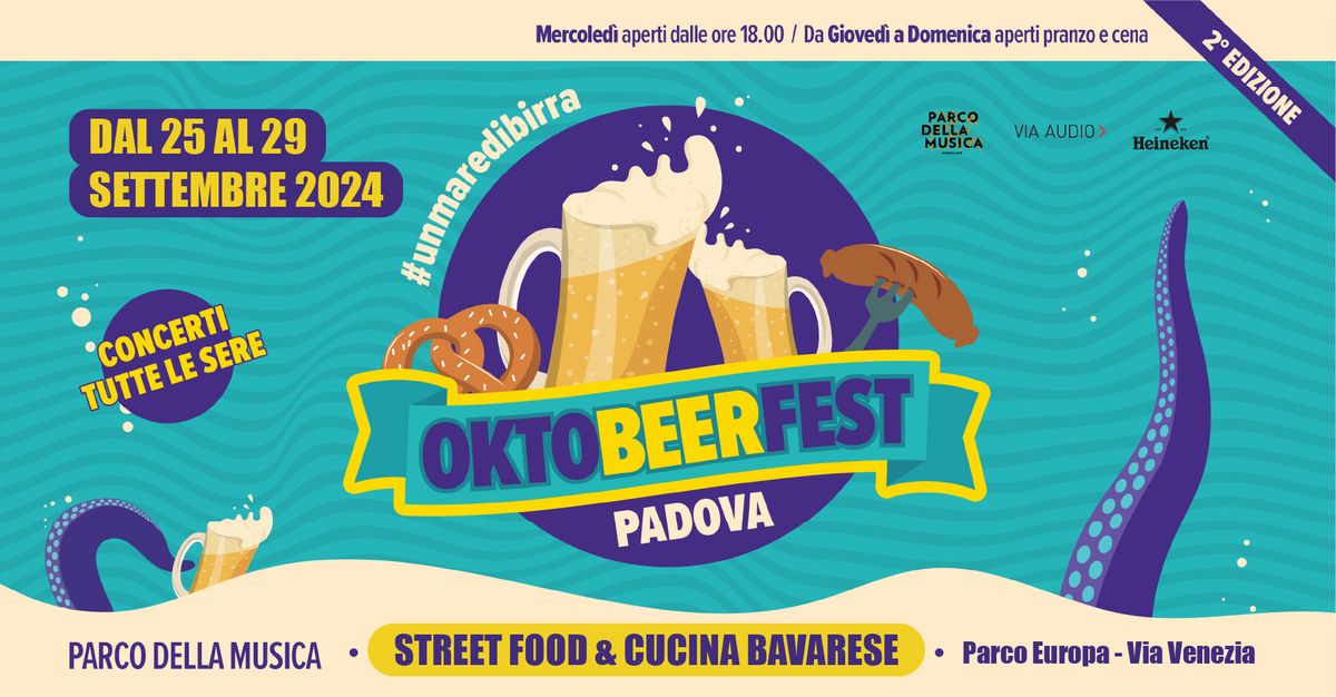 OKTOBEER FEST PADOVA 2024 | PARCO DELLA MUSICA